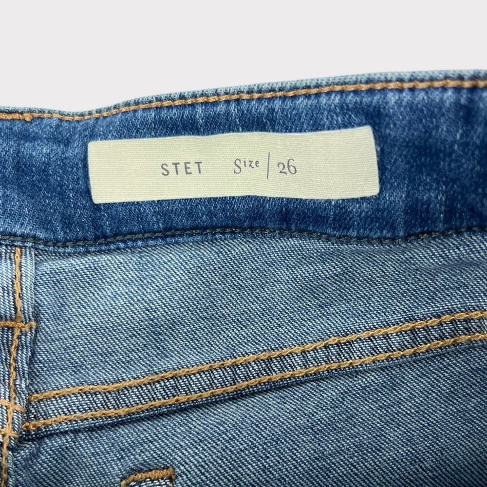 Pilcro Stet Jean Shorts Size 26 - Picture 5 of 11